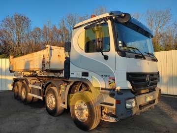 Camion Ampliroll MERCEDES ACTROS 4144KN 8X4 d'occasion