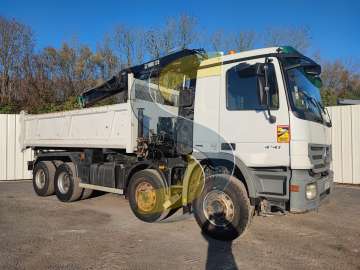 Dump Truck MERCEDES GRUE ACTROS 4141 8X4 used