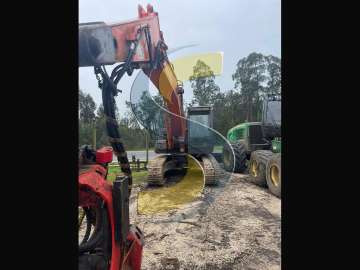 Koparka Gąsienicowa HITACHI ZX210LCN-3 używane