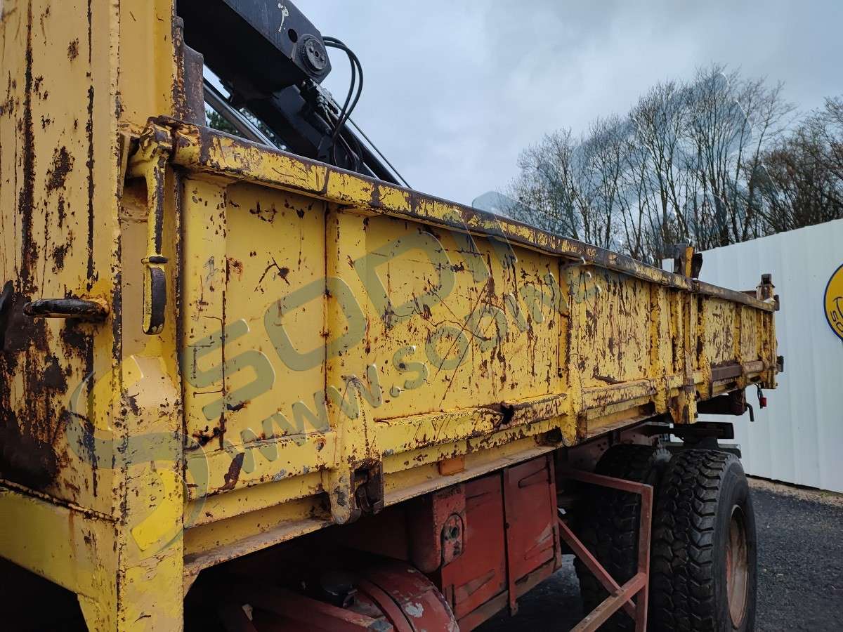 Minitrucks Résine SB 1/50 - Renault C 260 Benne Decauville Rouge